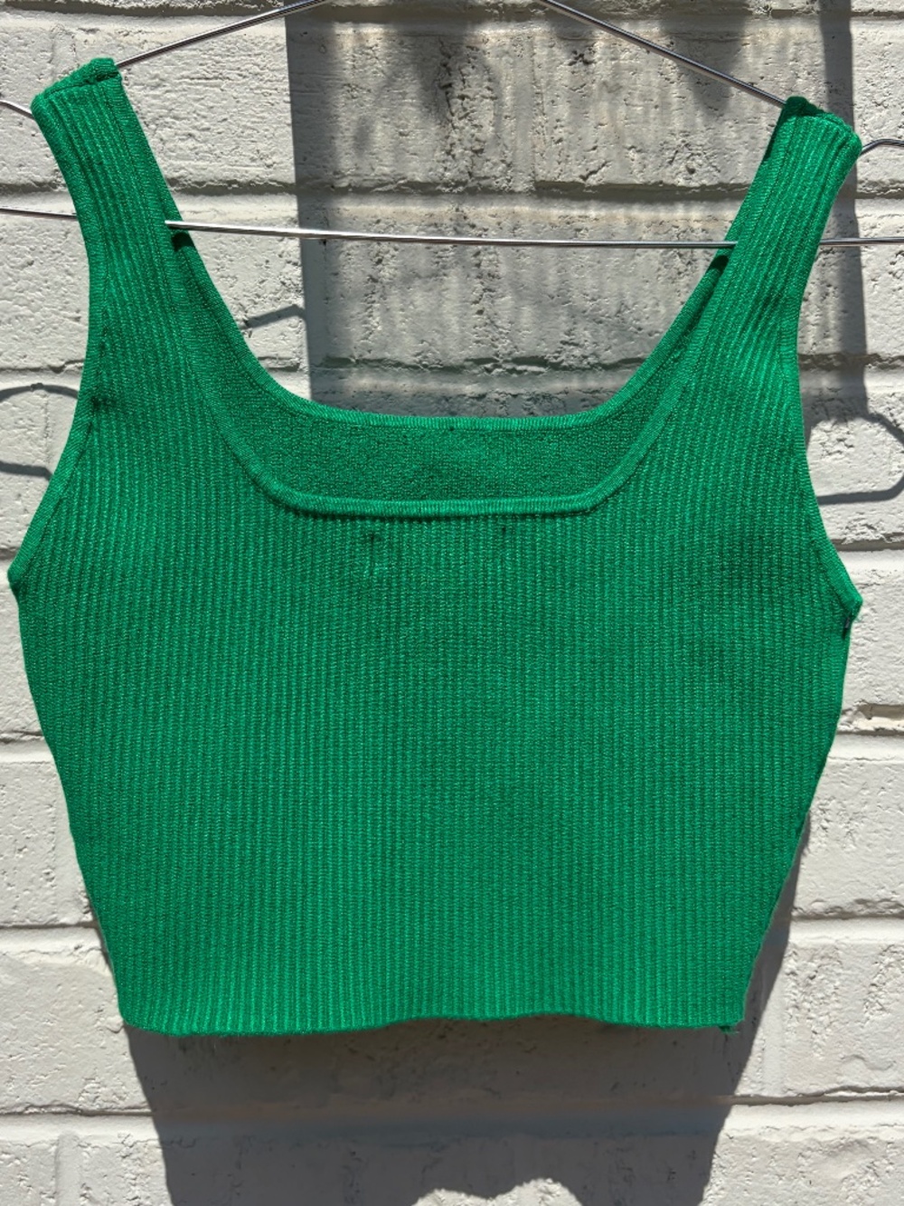 House of Harlow 1960 knit tank XS green - Picture 2 of 9